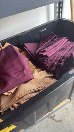 Linens and hundreds of table clothes