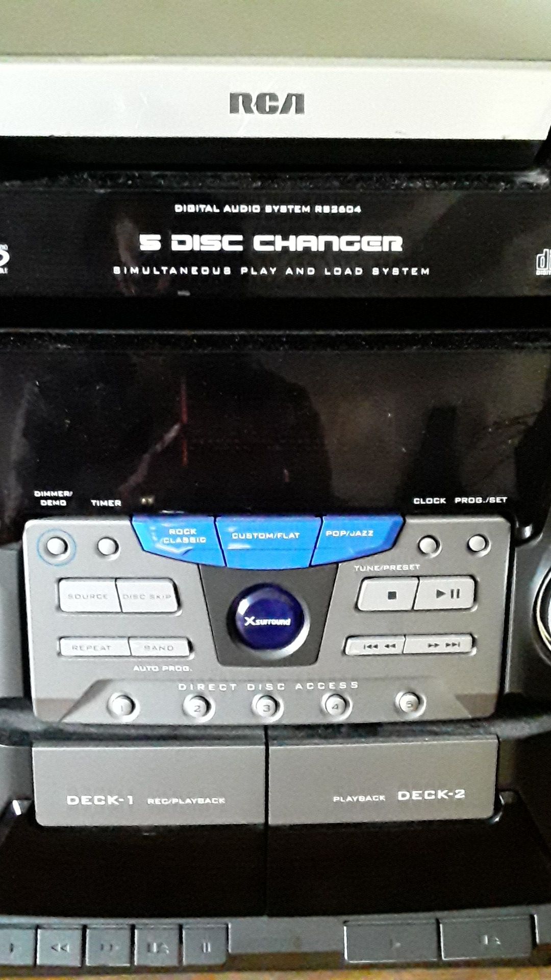 RCA STEREO SYSTEM (OBO)
