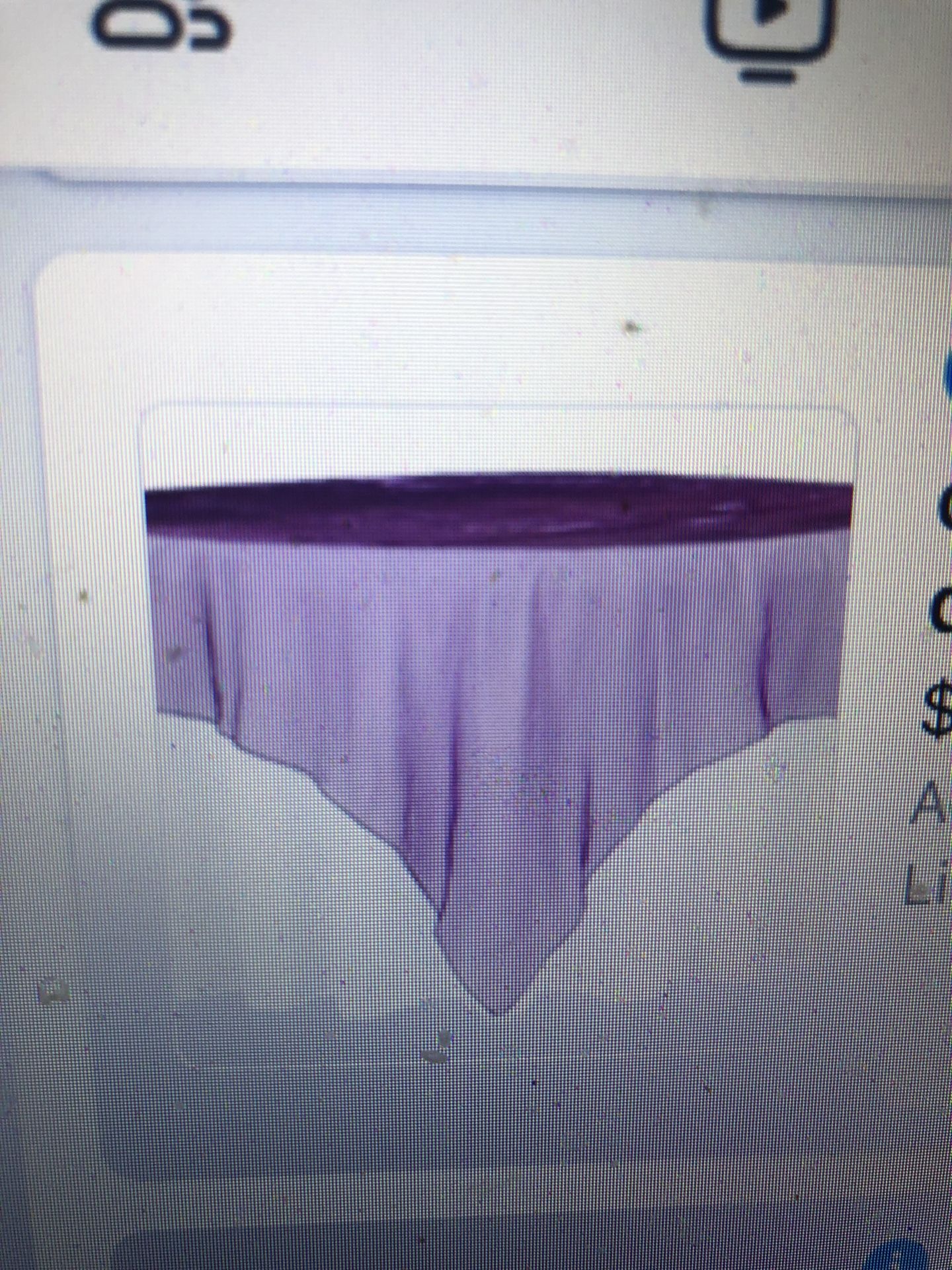 Plum Organza Wedding Overlays