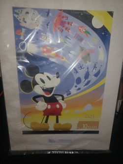 New Disney limited edition D23 Expo poster