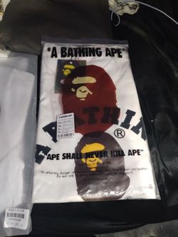 Bape shirt and essential shorts