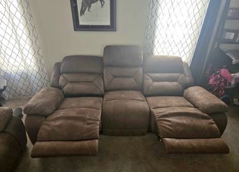 Brown couch