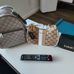 Mini Backpack and Hand Bags