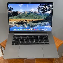 Apple MacBook Pro 16” 8 CORE I9 32GB RAM 1TB Radeon Pro 5500M 8GB Graphics