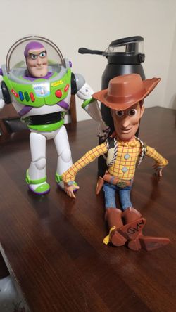 Woody + Buzz Lightyear.