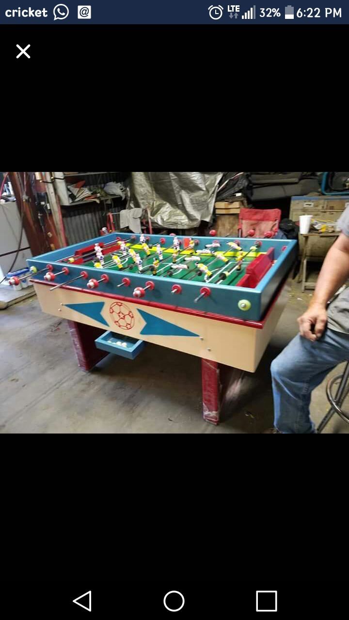 Mesa de footbolito nueva