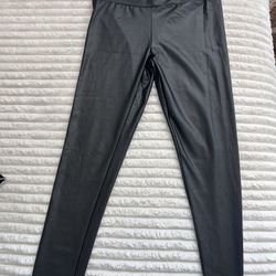 Leather Skinny High waisted Pants 