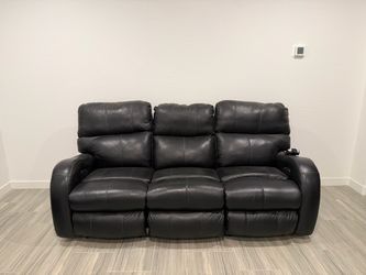 Catnapper Black Reclining Sofa - New, Never Used