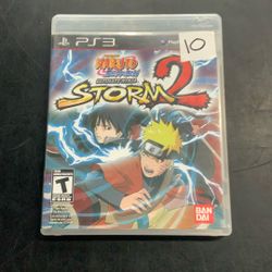 PS3 Shonen Jump Naruto Shippuden Ultimate Ninja Storm 2 CIB