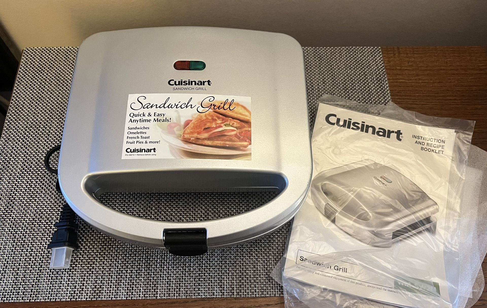 Cuisinart Nonstick Electric Sandwich Grill