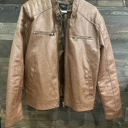 Faux Leather Jacket
