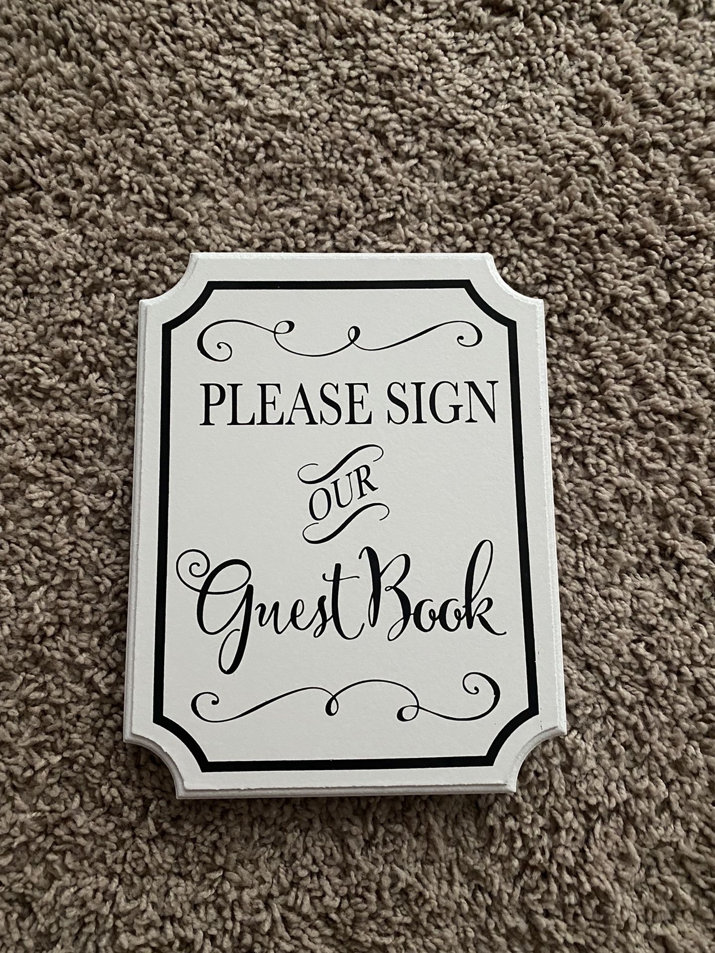 Guest Book Sign