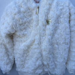 Girls Juicy Couture Fur Coat