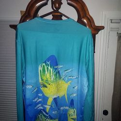 Lot of Guy Harvey shirts, Mahi print & swordfish, marlin print NWT 