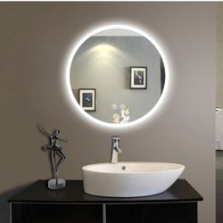$500 MSRP, Ketcham ORB-36P Orbit Plus Series 36" Round LED Mirror