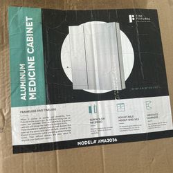Medicine cabinet brand new never been used