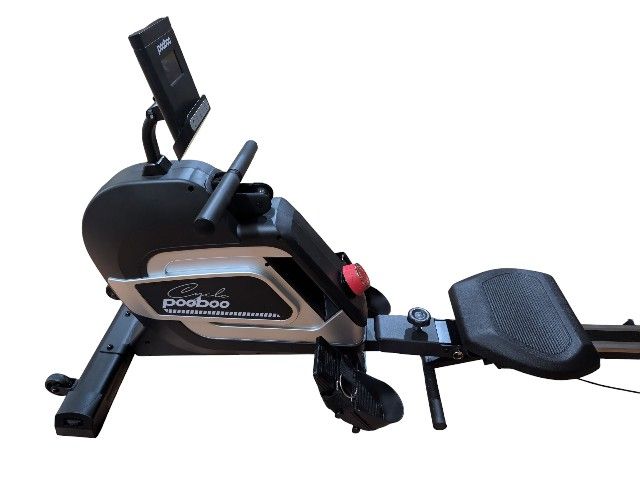 Pooboo Row Machine Adjustable 14 level Magnetic Resistance Rowing Machine. Free delivery same day.