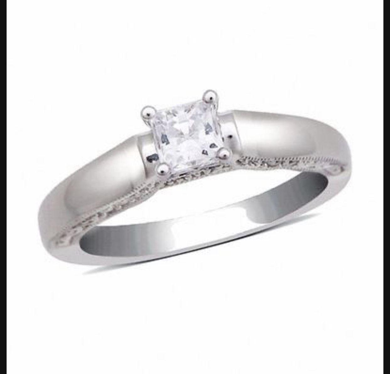 Engagement Ring And Band Size 4.5