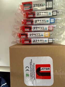NEW! Jetsir 270XL 271XL Ink Cartridge Set