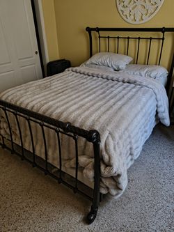 Queen Bed Frame and Memory Mattresses
