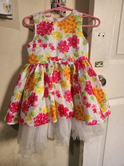 Vestido Para Niña Zise 2t 6a9m 9m 24m 12m18a24mde 3a6m