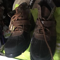 Nice Heavy Duty Polo Work Boots Size 9 1/2 Only $40 Firm