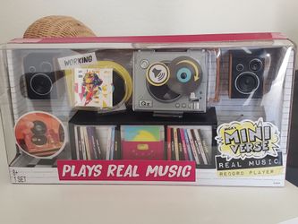 MGA's Mini Verse Real Music Mini Record Player