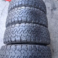 4 used Tires 255/70r16 bfgoodrich ko2 🤑free Installation and balance ‼️ 👌 