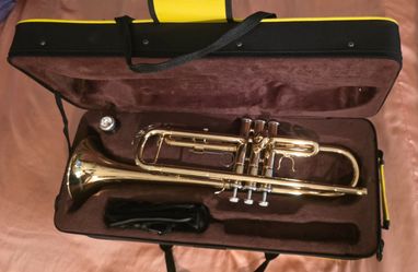 Vintage Musical Instrument, Trumpet, Juuxaan, In Case, Music, Notes, Concert, Musical, Practice, Band, Entertainmen