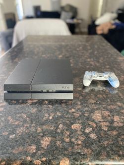 PS4 + Controller & Cables (Works Great)