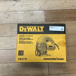 Dewalt Compact Jig Saw Kit 