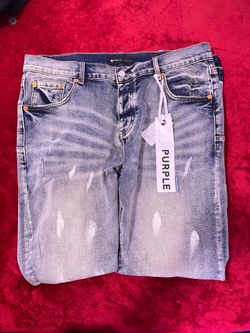 They are blue-gray purple jeans size 36 (it's new)