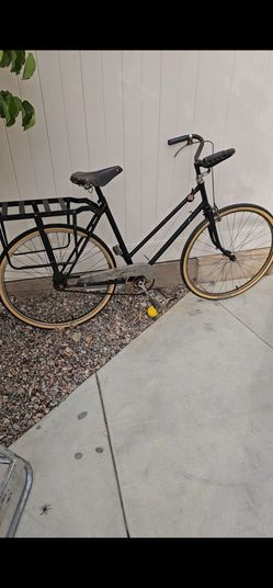 Antique BSA 3 speed bicycle.