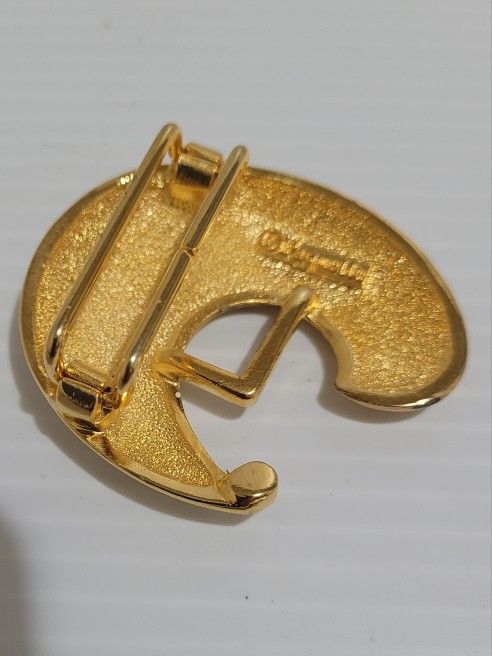 Vintage Womens Belt Buckle Interlocking PAQUETTE One Piece  display picture 3
