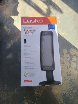Lasko Ceramic Pedestal Tower Indoor Heater 