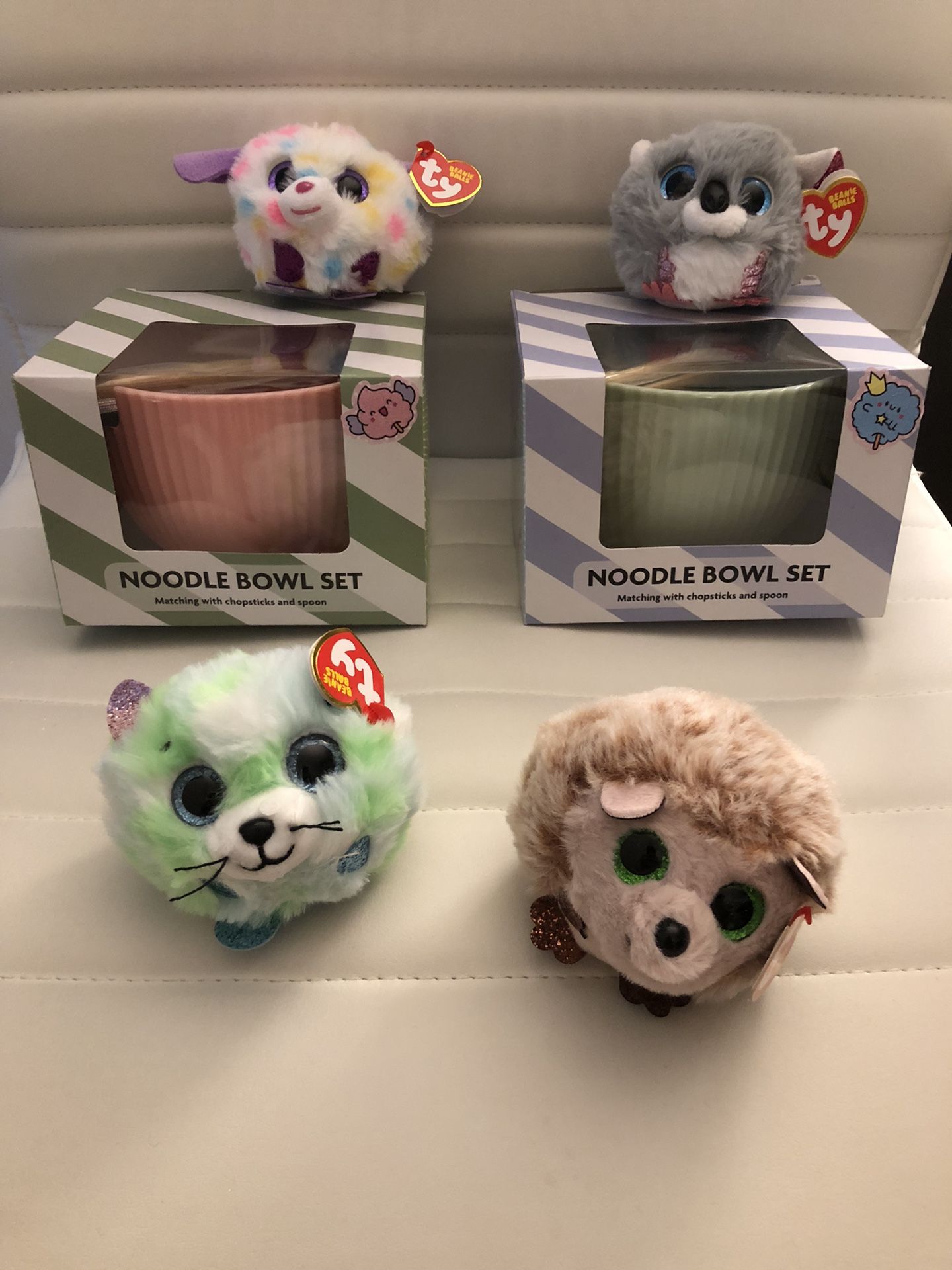 Beanie Baby Noodle Bowl Lot