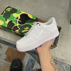 BAPESTA TRIPLE WHITE