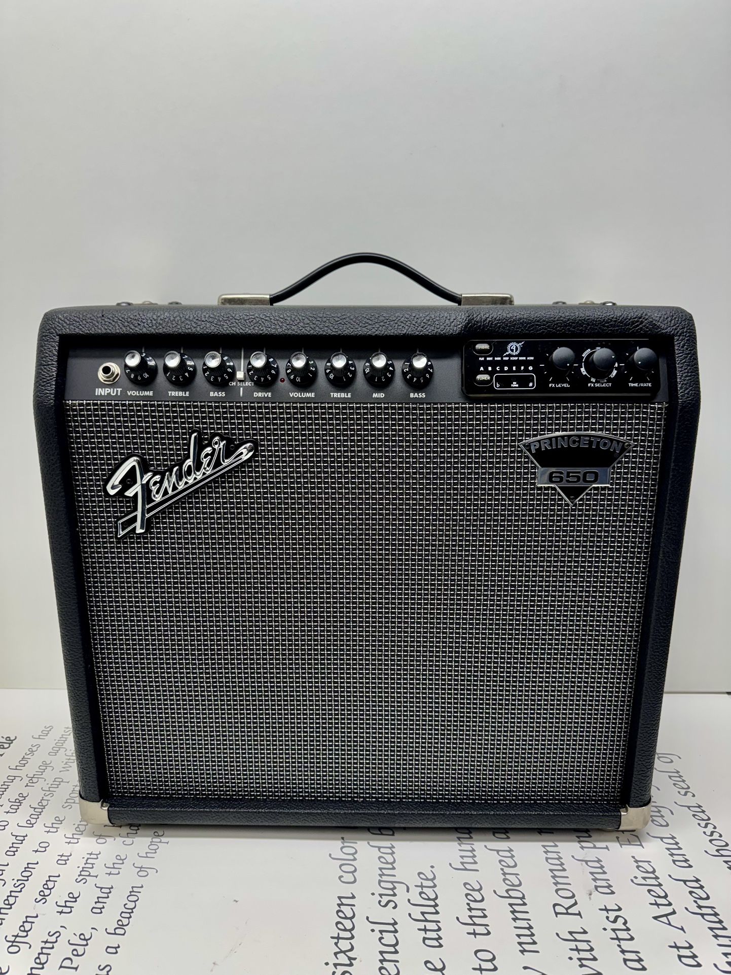 Mint!! Fender Princeton 650 Guitar Combo Amplifier
