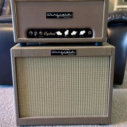Handcrafted in the USA Winfield Cyclone 15 Watt head+cabinet Tube Amp