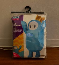 Spirit Halloween Child Fall Guys Blue Inflatable