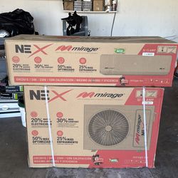 24,000 BTU NEX Mirage Mini Split AC & Heat Pump (230V)