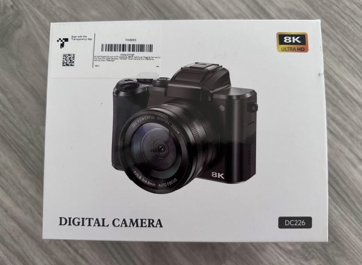 Brand New 8K Digital Camera