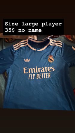 Real Madrid blue jersey