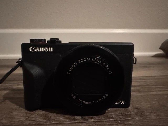 Canon PowerShot G7 X Mark III - 20.1MP Point & Shoot Digital Camera - Black