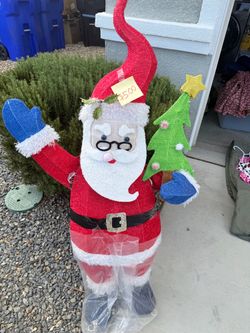 Santa Claus Christmas Yard Decoration