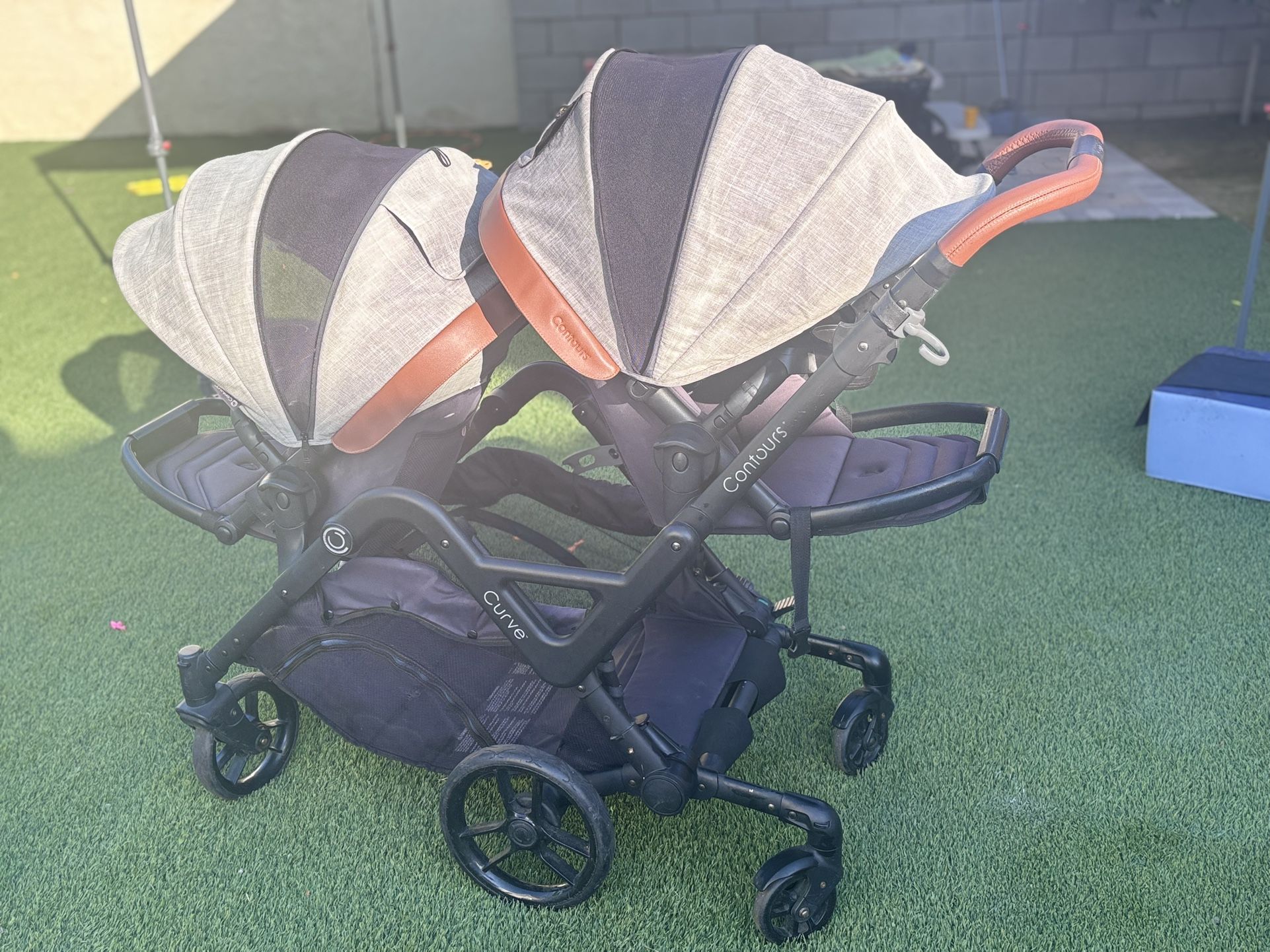 Contours Curve V2 Double Stroller