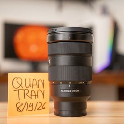 Sony 24-70mm f2.8 GM lens