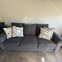Two Piece Love Seat And Couch 