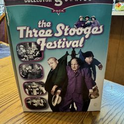 Three Stooges Vhs Set Of Five