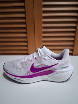 Nike Air Zoom Pegasus 41 White/Hyper Violet Women's Running Shoe * Size: 8.5